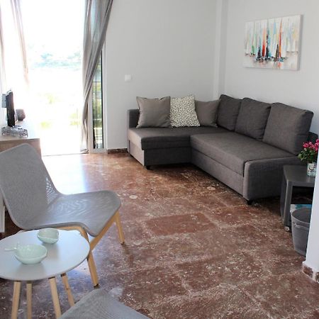 Apartments Mare Blu By The Sea. Porto Rafti Bagian luar foto