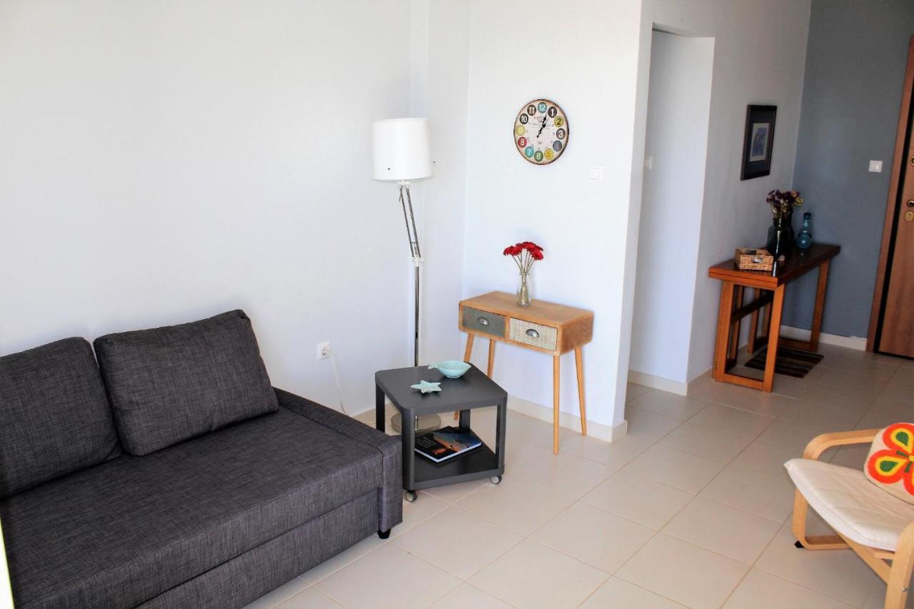 Apartments Mare Blu By The Sea. Porto Rafti Bagian luar foto