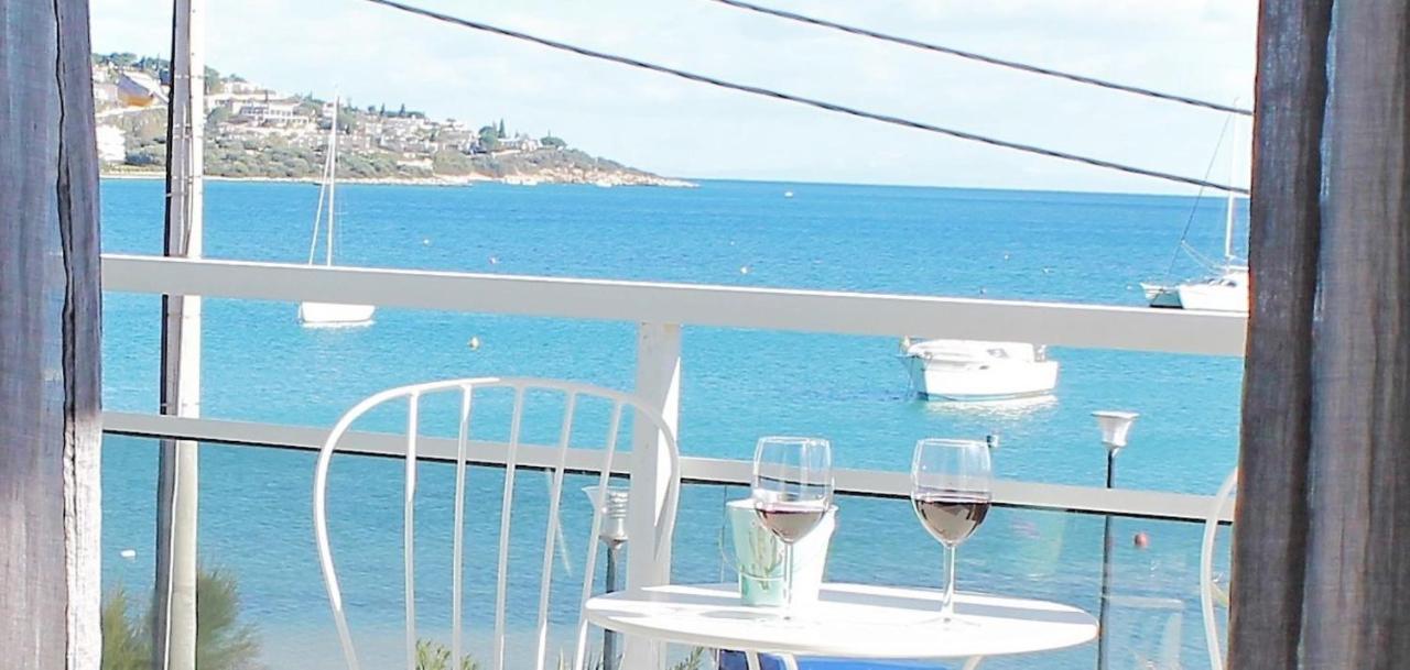 Apartments Mare Blu By The Sea. Porto Rafti Bagian luar foto